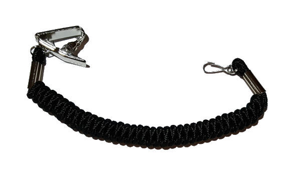 Black Pager Bungee Cord